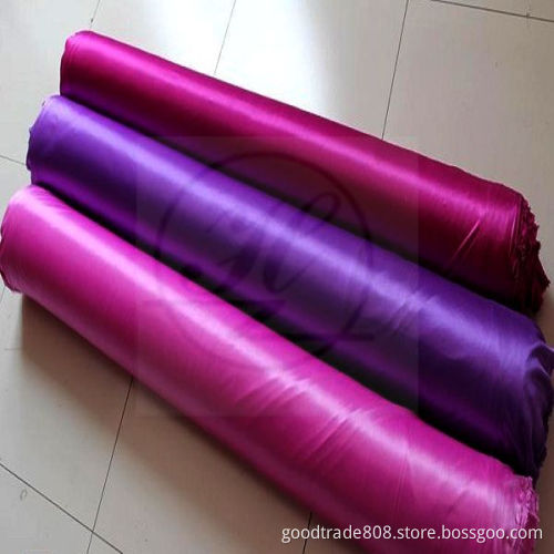 100% Polyester Satin Pongee Fabric (50D*50D)
